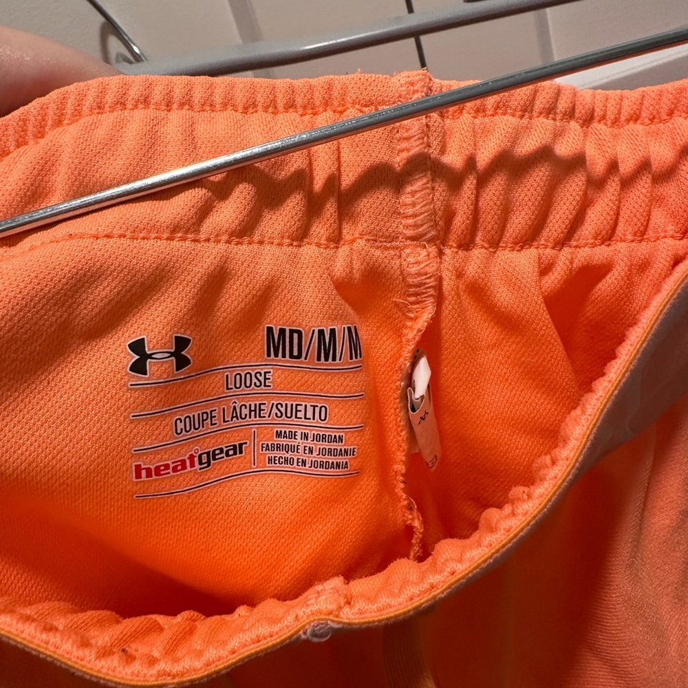 Orange Under Armor Shorts - Picture 3 of 3